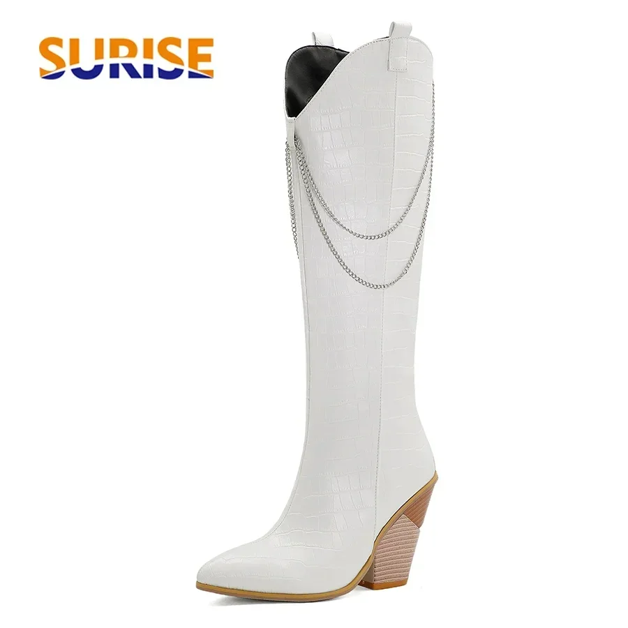 Riding Boot Short - Women Western Knee High Boots Black