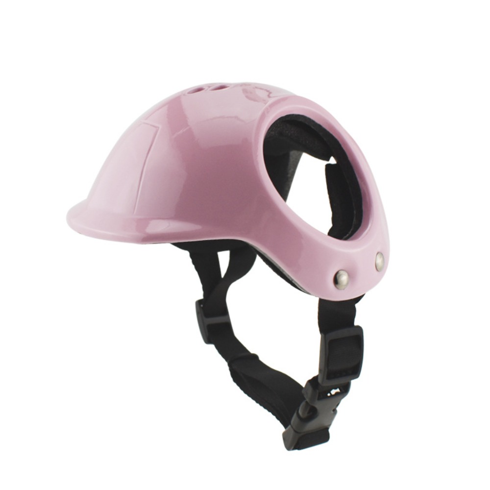 Motorcycle Gear Dogs - Plastic Pet Dog Helmets With Ear