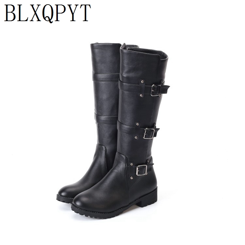 Riding Boot Short - BLXQPYT Knee High Boots Women Autumn