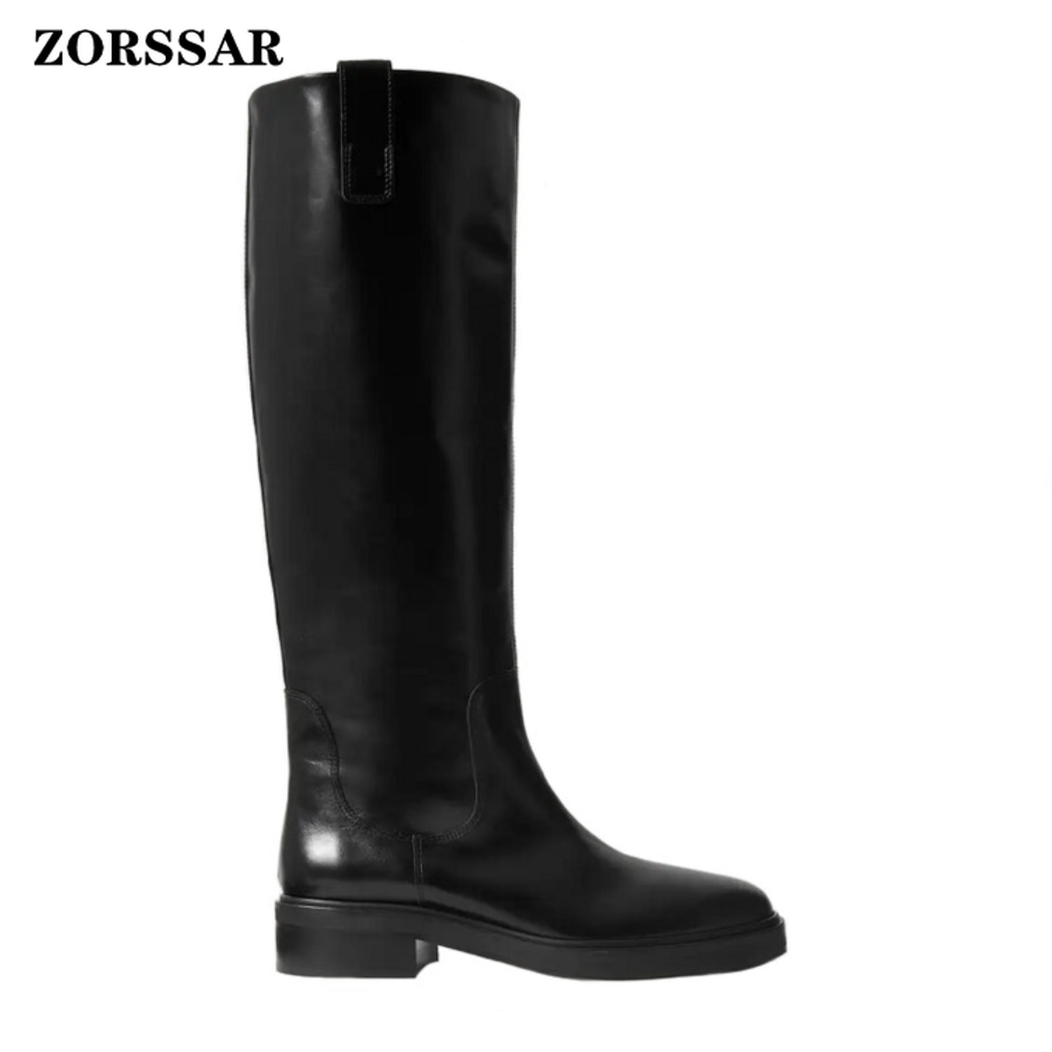 Riding Boot Short - Cow Leather Big Size 44 45