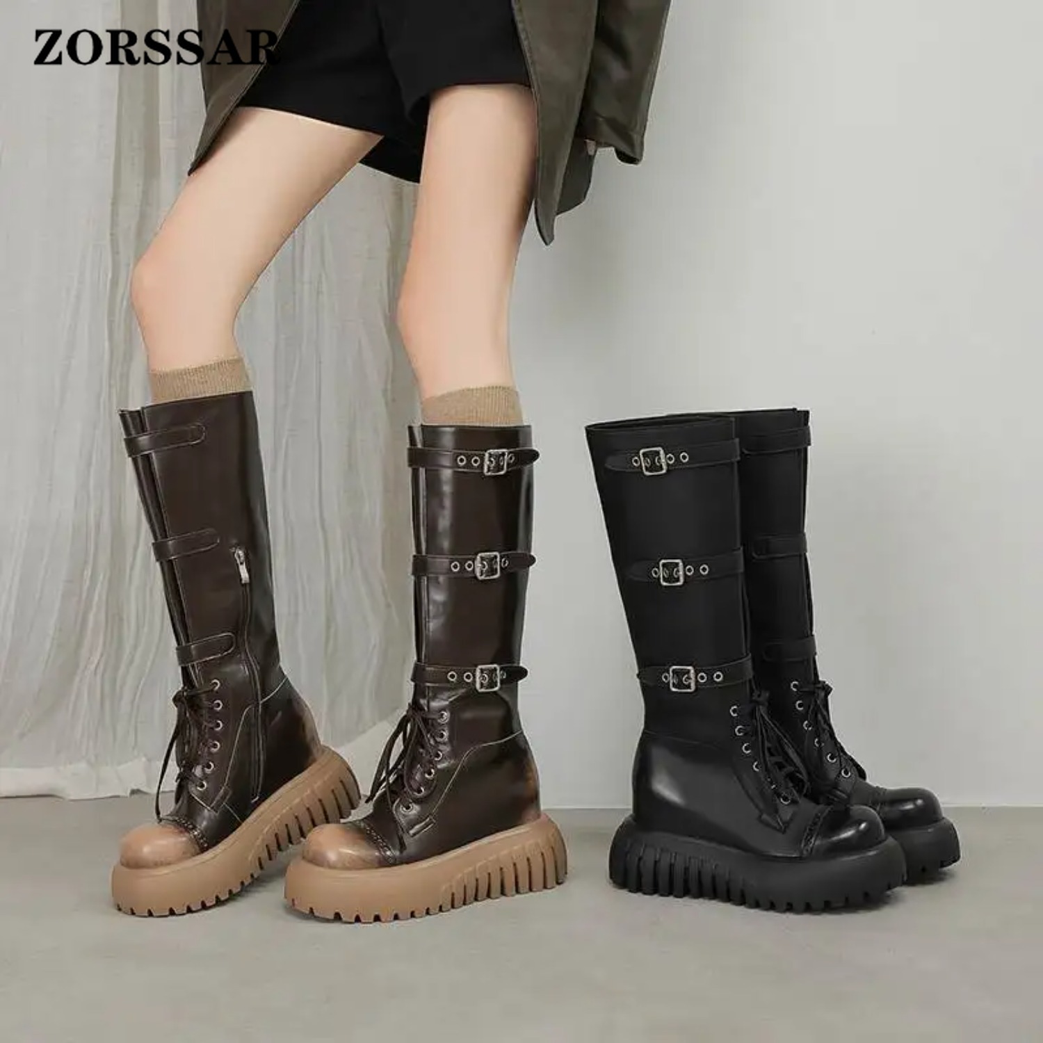 Riding Boot Short - 2027 Cow Split Skin Round Toe