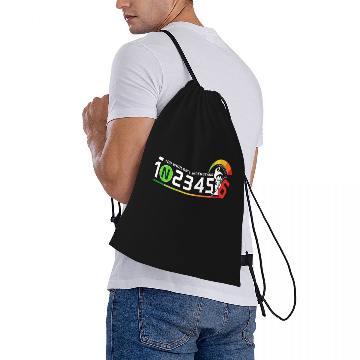 Motorcycle Gear Bundle - Motorcycle Gear Biker Backpacks Multi-function Drawstring