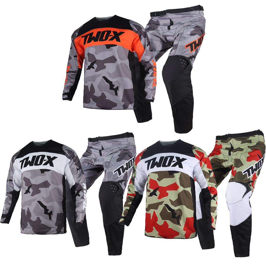 Motorcycle Gear Bundle - Two-X Motocross Jersey And Pants Combo