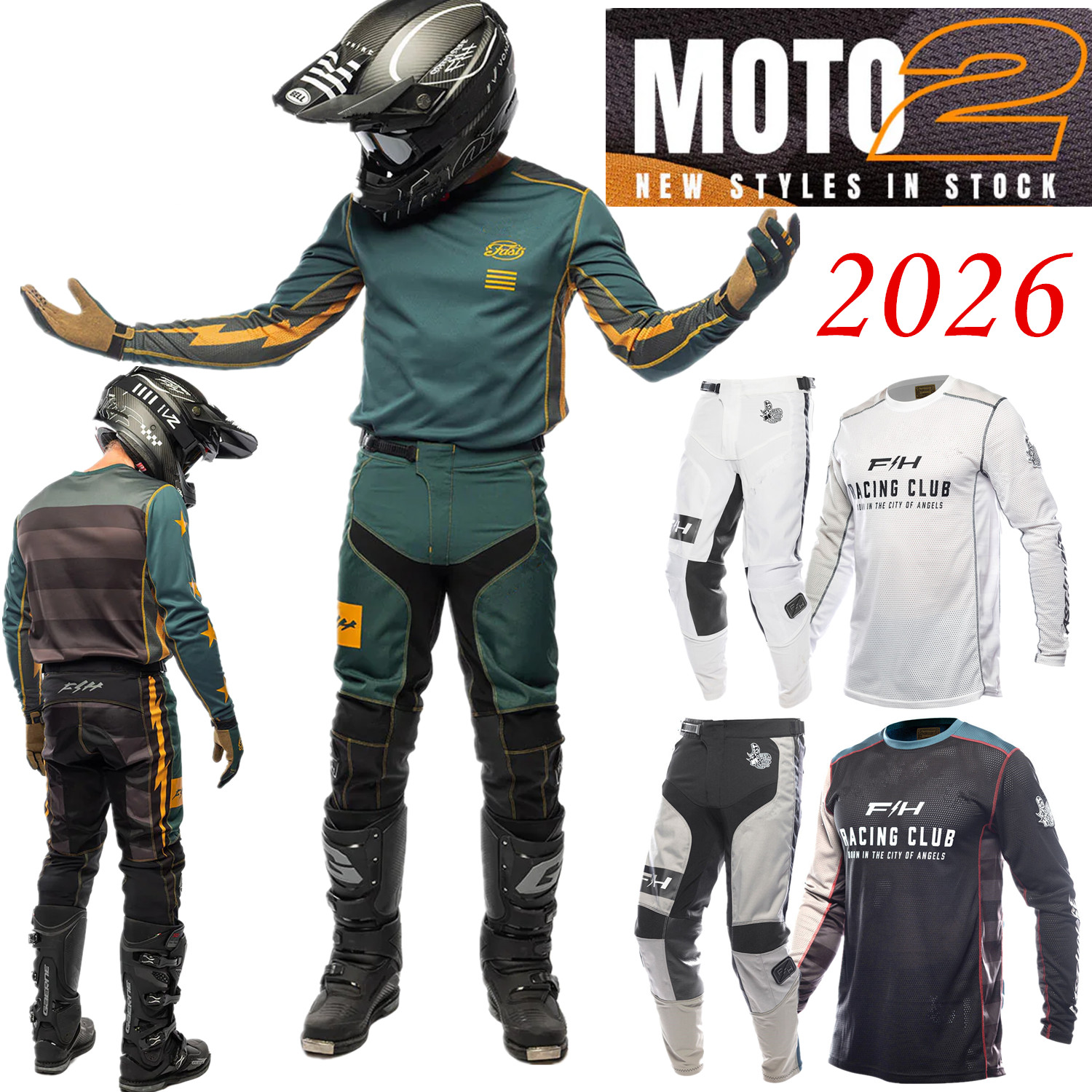 Motorcycle Gear Bundle - 2026 FH MX Kit Off Road