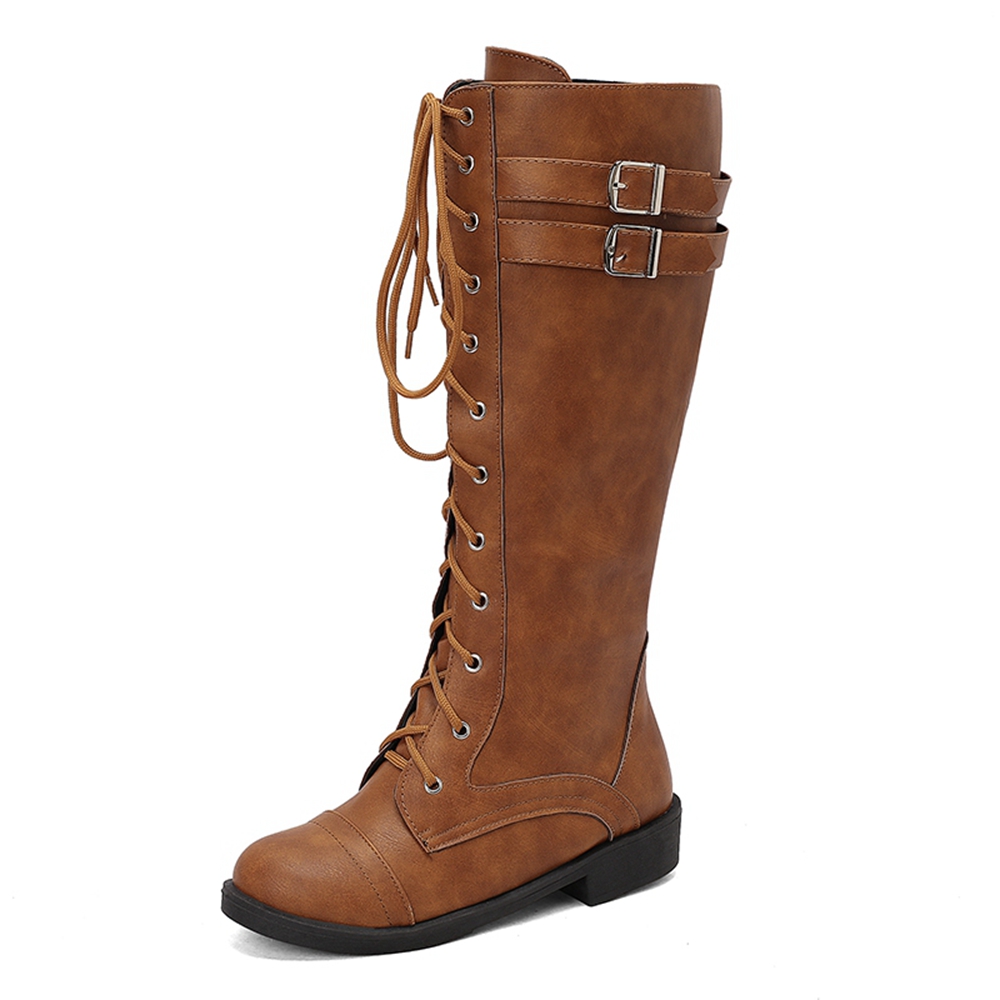 Riding Boot Short - BLXQPYT Knee High Boots Women Autumn