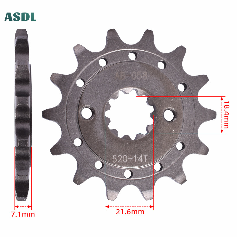 520 13T 14T Motorcycle Front R - огляд і ціна Motorcycle Gear Japan