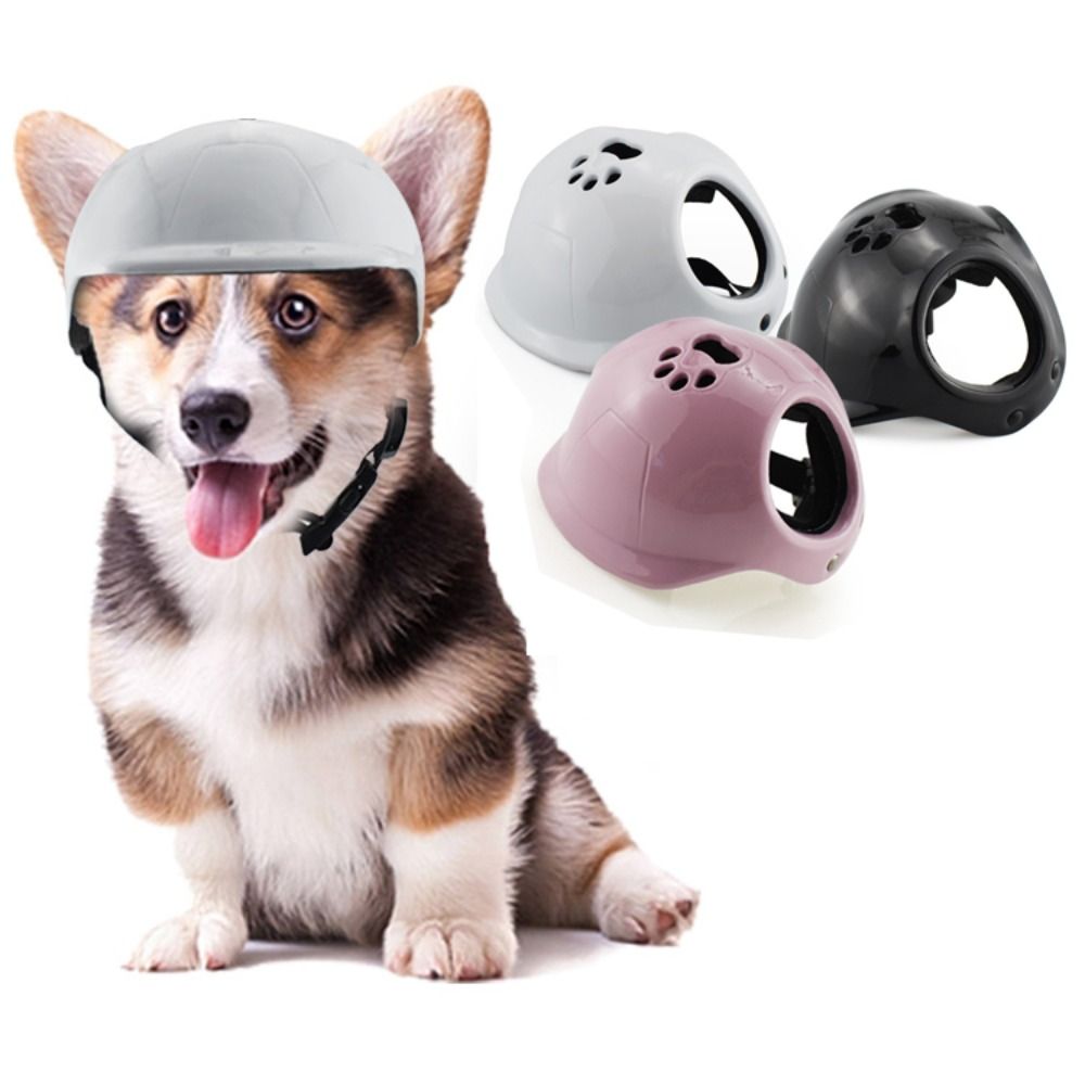 Plastic Pet Dog Helmets With E - огляд і ціна Motorcycle Gear Dogs