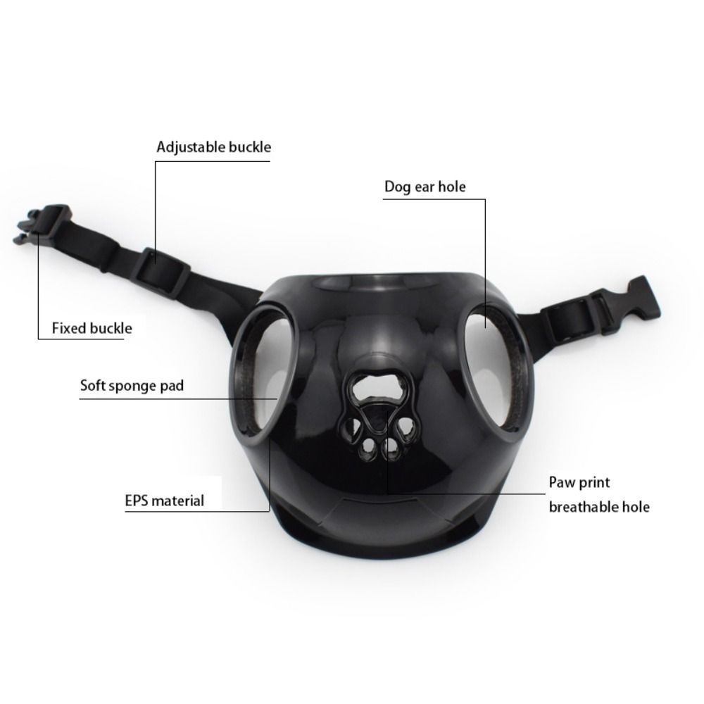 Plastic Pet Dog Helmets With E - огляд і ціна Motorcycle Gear Dogs