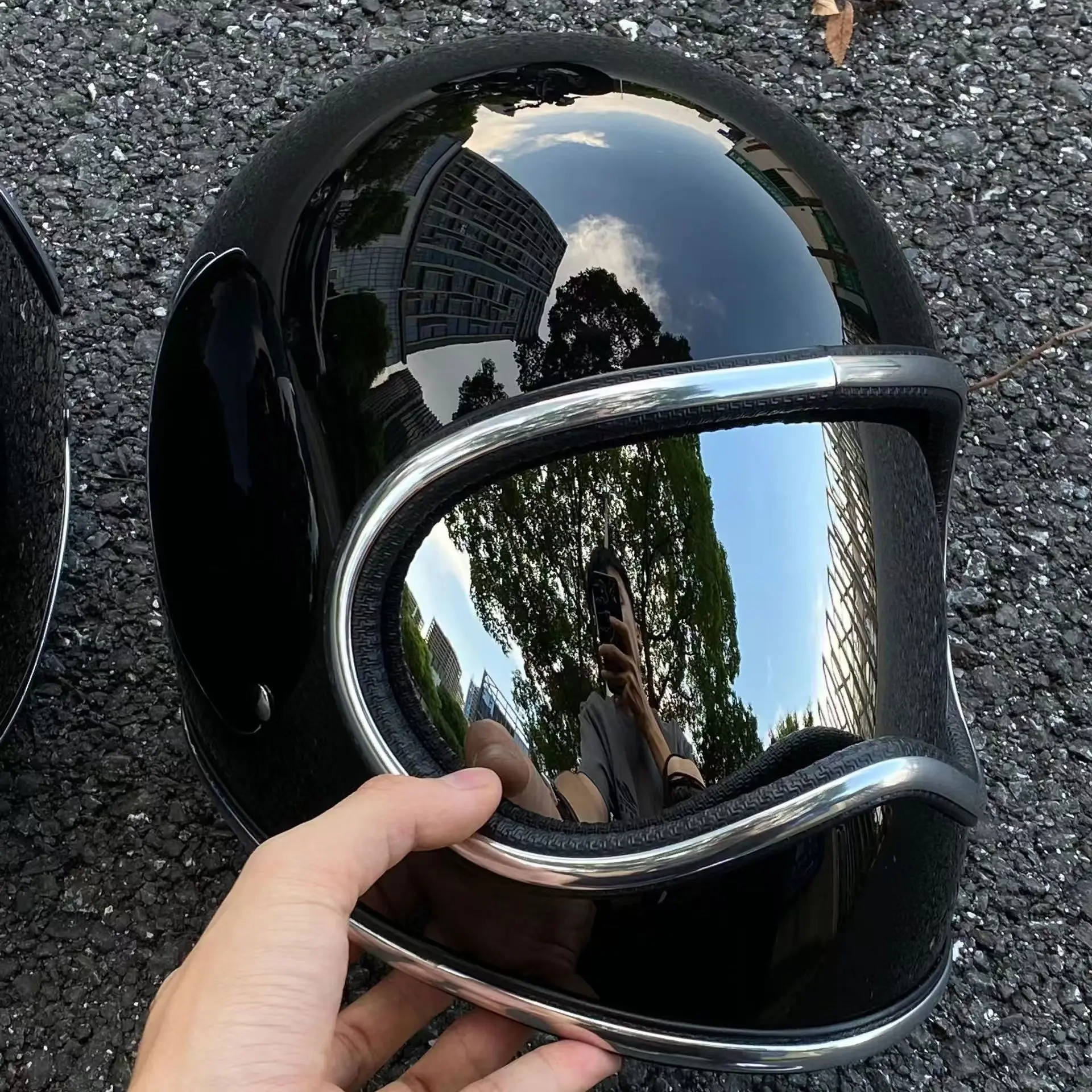 HOT Motorcycle Helmet Fibergla - огляд і ціна Motorcycle Gear Japan