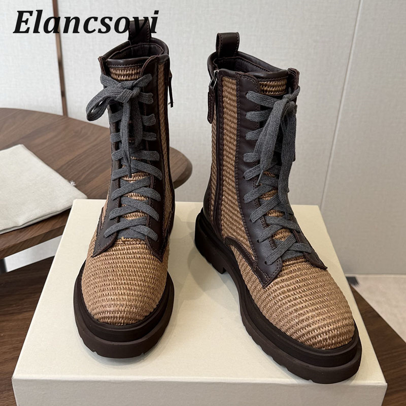 Short Boots Women's Weaving La - огляд і ціна Riding Boot Short