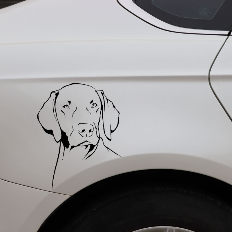 Weimaraner Dog Outline Waterpr - огляд і ціна Motorcycle Gear Dogs