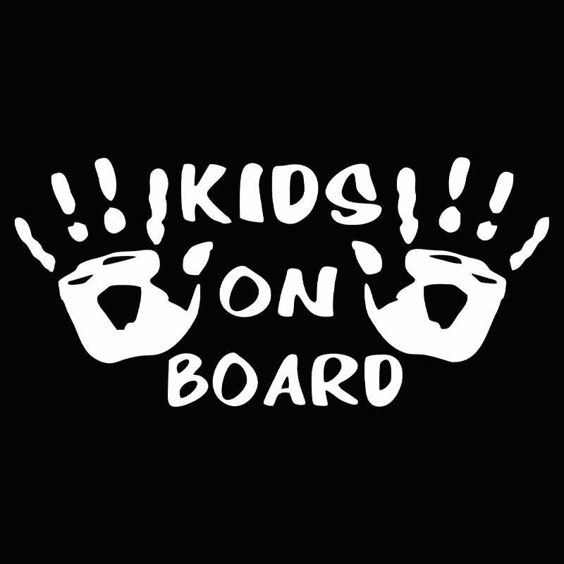 3D Car Sticker KIDS ON BOARD C - огляд і ціна Motorcycle Gear Up