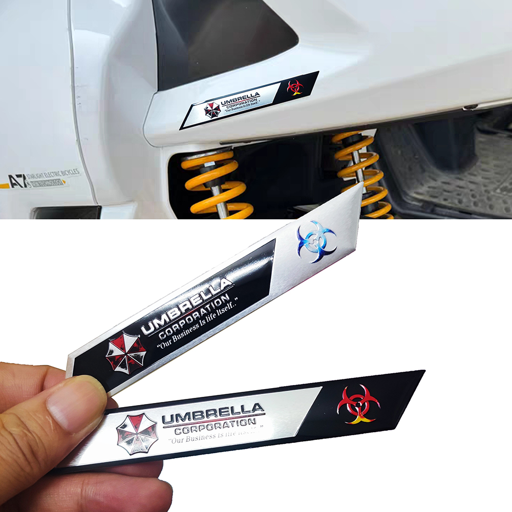 Umbrella 3D Metal Car Stickers - огляд і ціна Motorcycle Gear Up