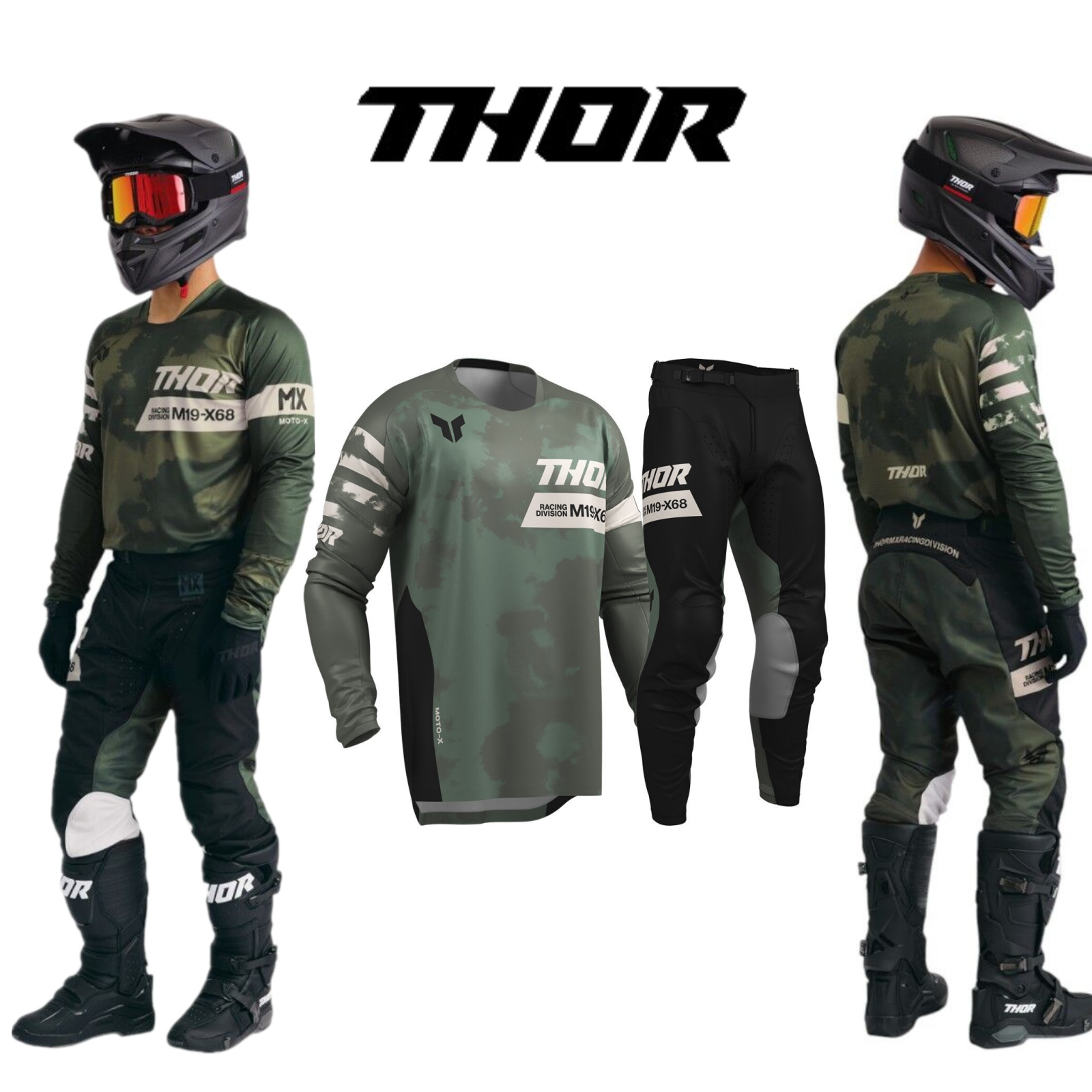 Motocross Gear Set Top Off Roa - огляд і ціна Motorcycle Gear Bundle