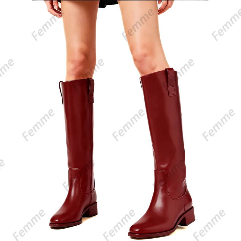 Femme Artisan Crafted Purple L - огляд і ціна Riding Boot Short