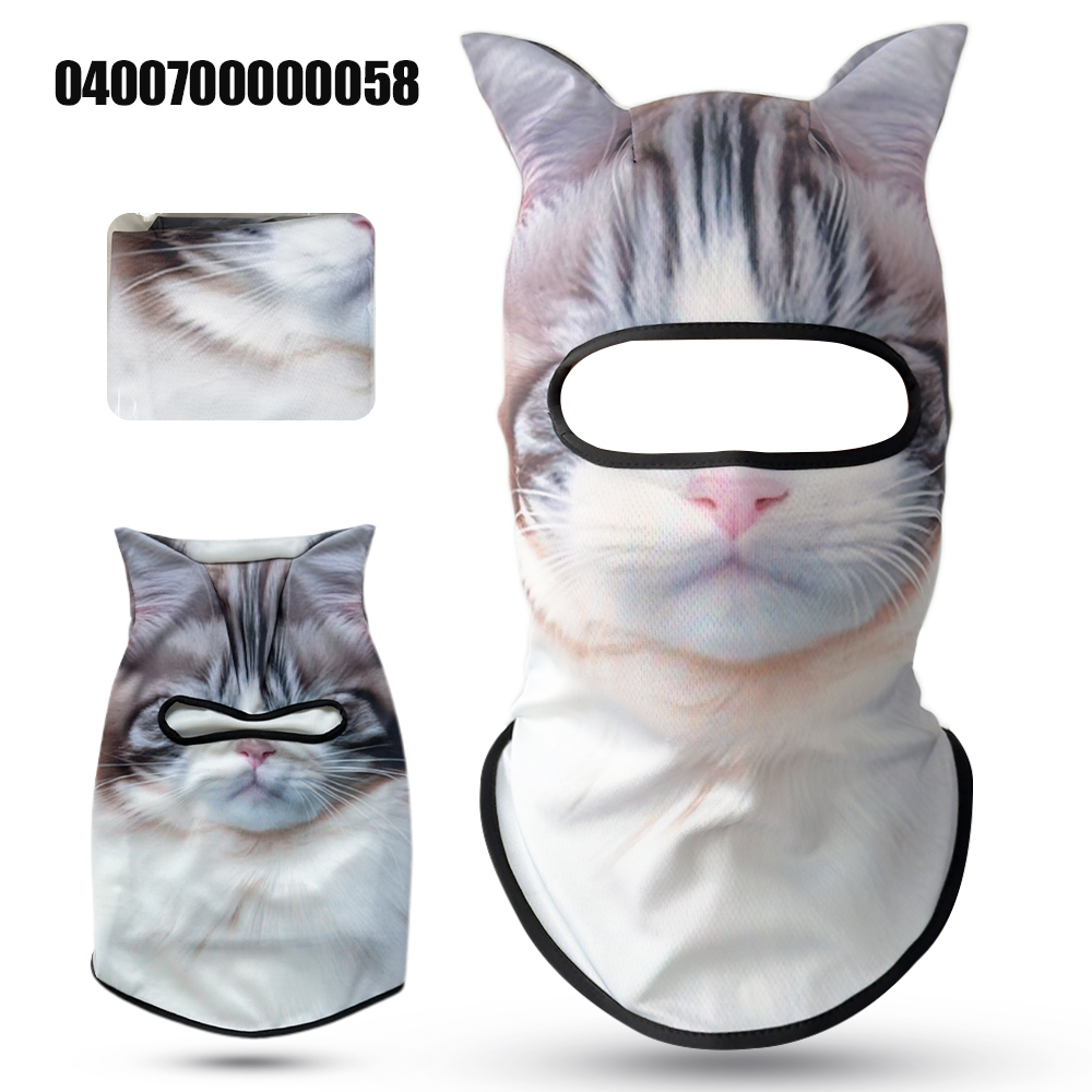 3D Animal Face Mask Motorcycle - огляд і ціна Motorcycle Gear Dogs