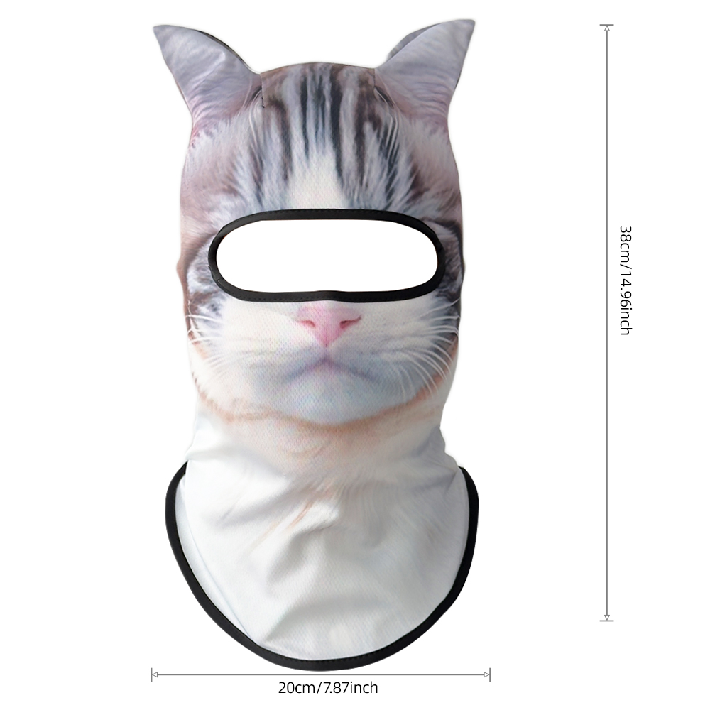 3D Animal Face Mask Motorcycle - огляд і ціна Motorcycle Gear Dogs