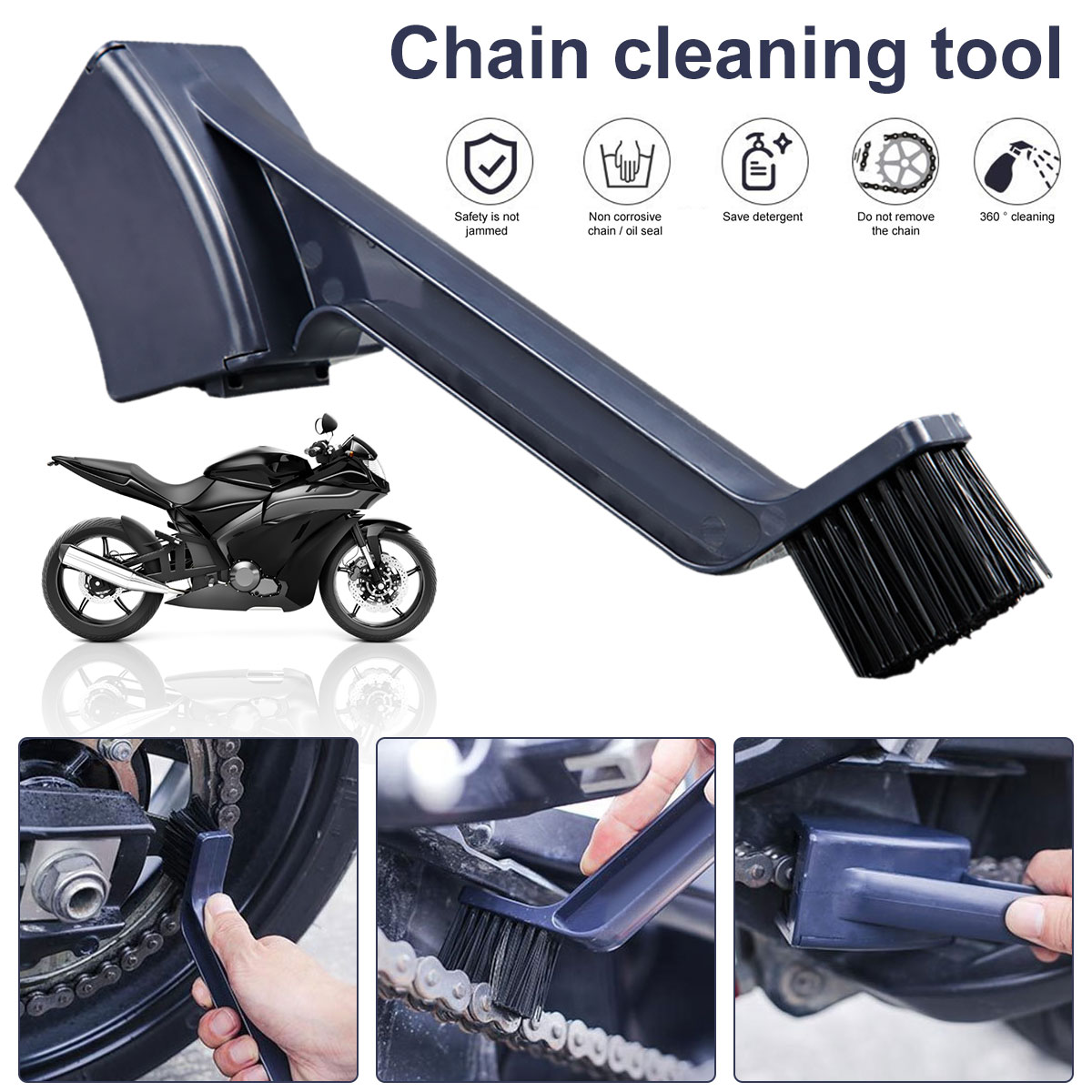 Motorcycle Bike Chain Cleaner  - огляд і ціна Motorcycle Gear Up