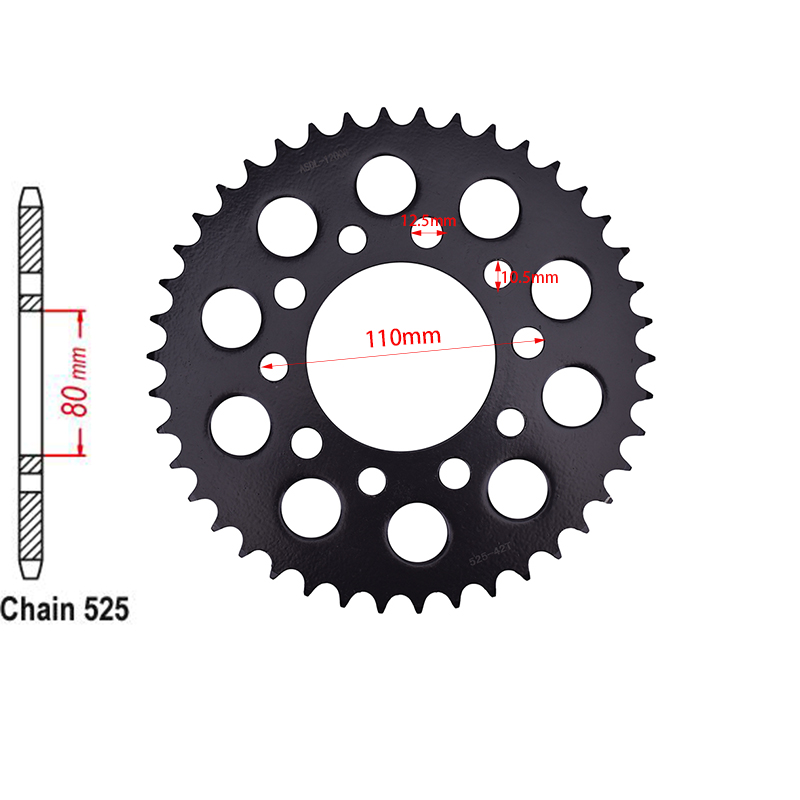 Motorcycle 525 Chain 16T Front - огляд і ціна Motorcycle Gear Japan