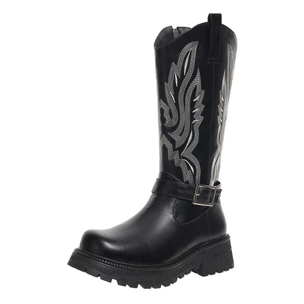 Women Knee High Boots Thick He - огляд і ціна Riding Boot Short