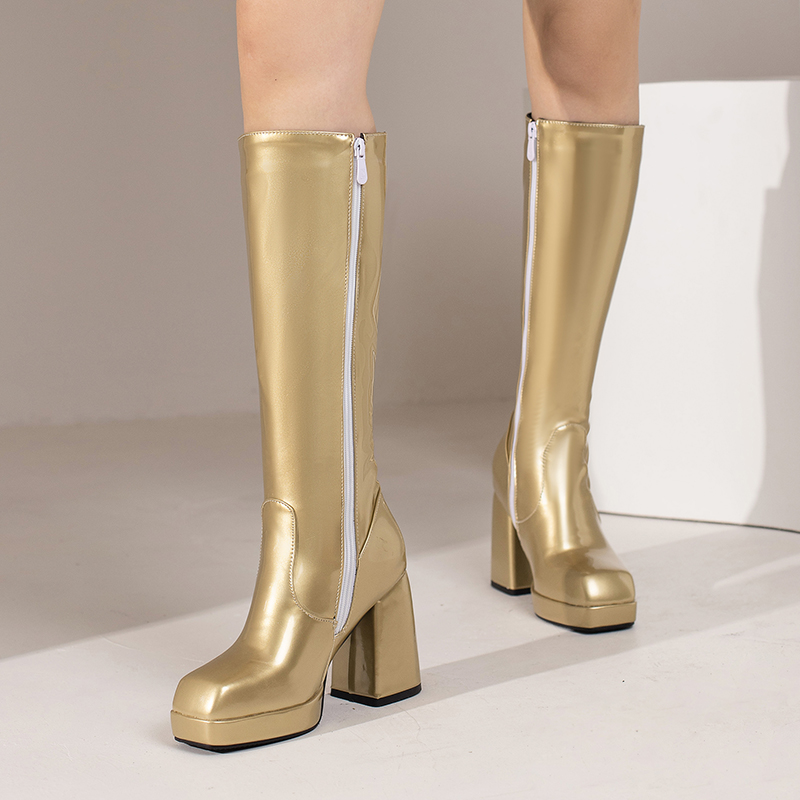 Green Winter Women Platform Kn - огляд і ціна Riding Boot Short