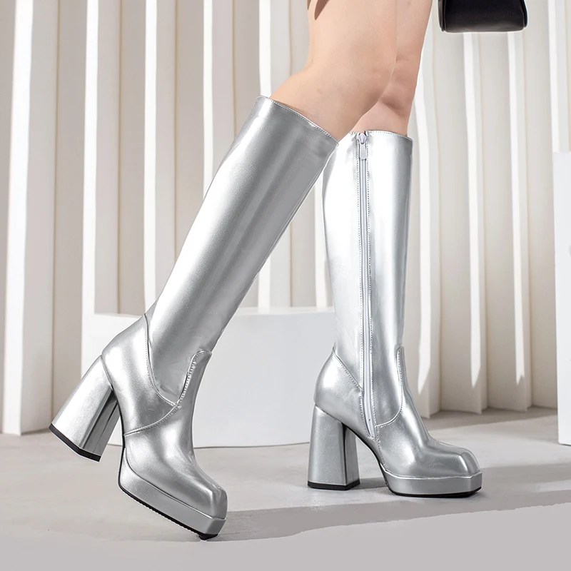 Green Winter Women Platform Kn - огляд і ціна Riding Boot Short