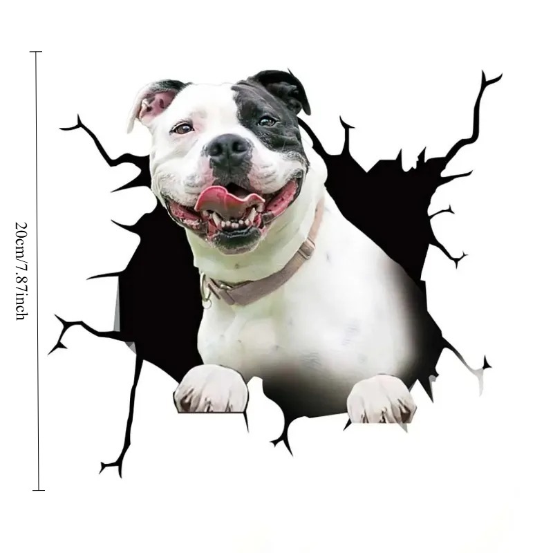 1Pc  French Bulldog Dog Sticke - огляд і ціна Motorcycle Gear Dogs