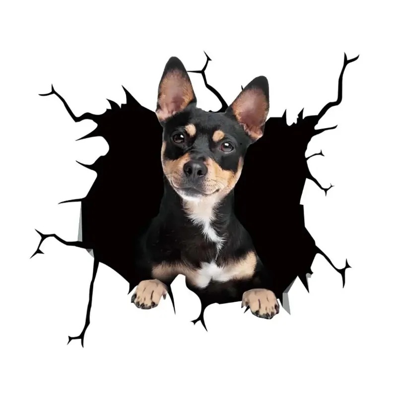 1Pc  French Bulldog Dog Sticke - огляд і ціна Motorcycle Gear Dogs