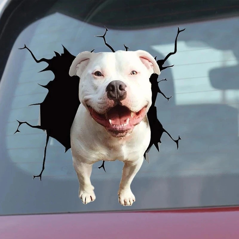 1Pc  French Bulldog Dog Sticke - огляд і ціна Motorcycle Gear Dogs