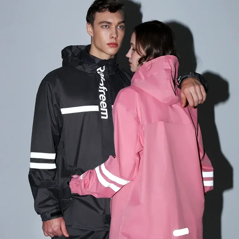 Adult Raincoat Rainpants Water - огляд і ціна Gearx Motorcycle Jacket