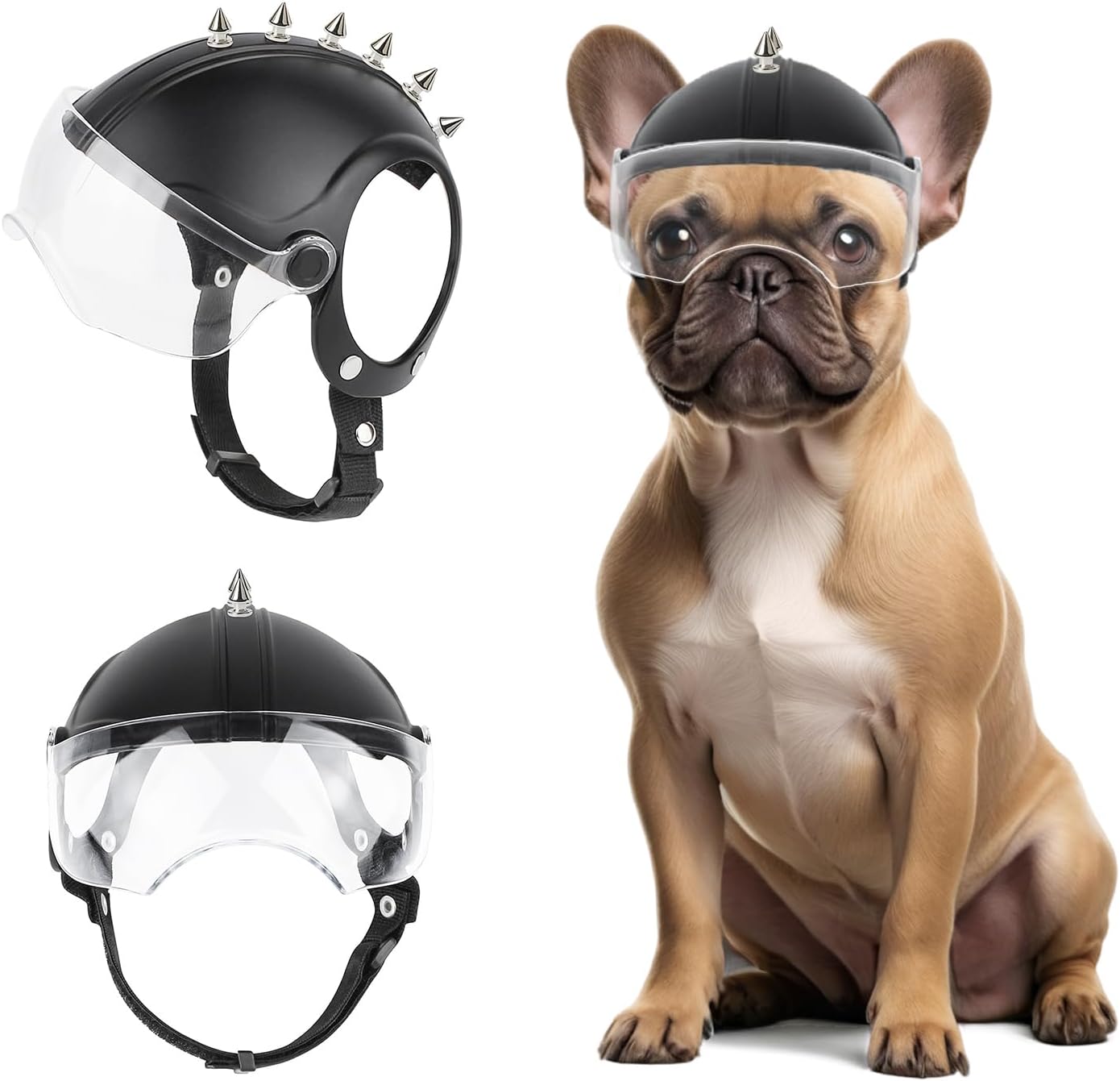 Small Dog Helmet Pet Motorcycl - огляд і ціна Motorcycle Gear Dogs