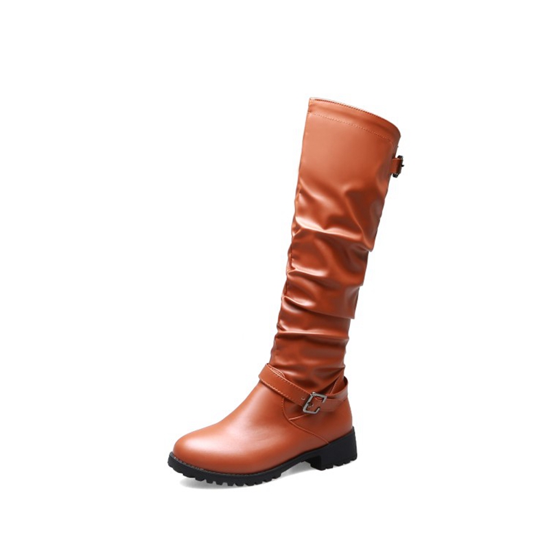Knee High Boots Women Fashion  - огляд і ціна Riding Boot Short