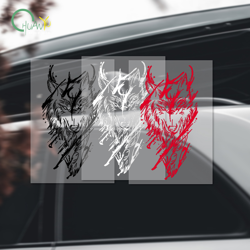 Dark magic wolf car decals car - огляд і ціна Motorcycle Gear Up