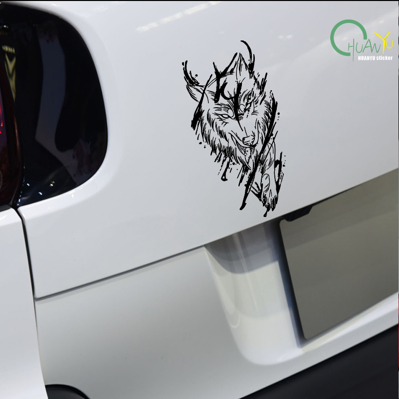 Dark magic wolf car decals car - огляд і ціна Motorcycle Gear Up