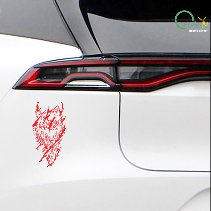 Dark magic wolf car decals car - огляд і ціна Motorcycle Gear Up